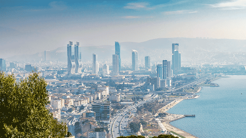 İzmir manzarası