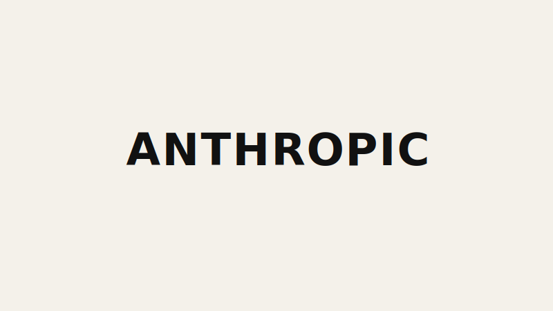 Anthropic logosu