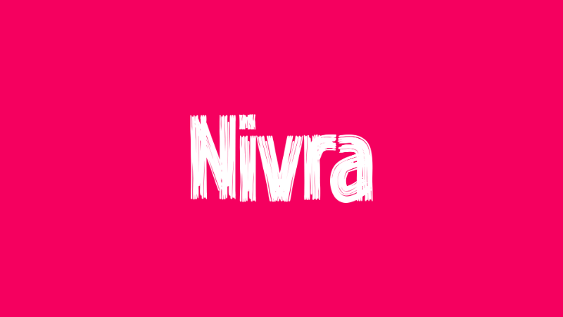 Nivra Games ilk oyununun kasım ayında yayınlanacağını duyuran pembe kapak görseli